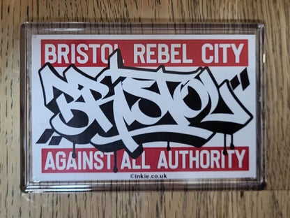 Bristol Magnet Bristol Rebel City Fridge Magnets homeware shops bristol gift shops bristol The Inkporium