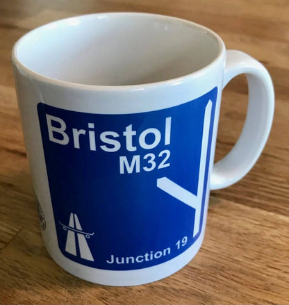 M32/Junction 19 Ceramic Mugs Inkie Ceramic Mugs - Various Designs by Bristol Graffiti Artist homeware shops bristol gift shops bristol The Inkporium
