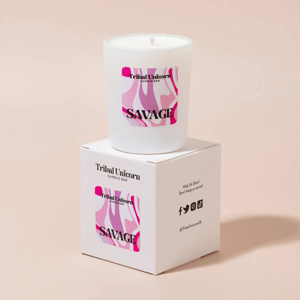 Candle Mini 9cl Savage Candle 30cl homeware shops bristol gift shops bristol Tribal Unicorn