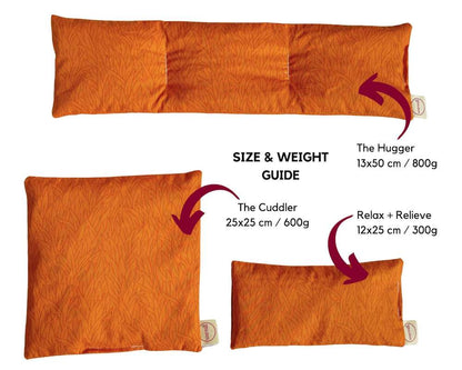 Wellbeing Cherry Stone Thermal Pillow (multiple sizes) - Foliage homeware shops bristol gift shops bristol warmlii