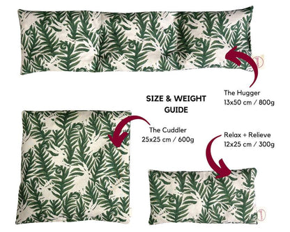 Wellbeing Cherry Stone Thermal Pillow (multiple sizes) - Hares homeware shops bristol gift shops bristol warmlii