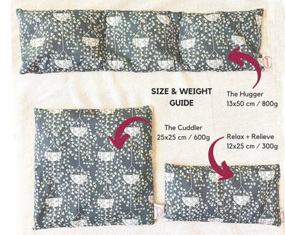 Wellbeing Cherry Stone Thermal Pillow (multiple sizes) - Ivy homeware shops bristol gift shops bristol warmlii