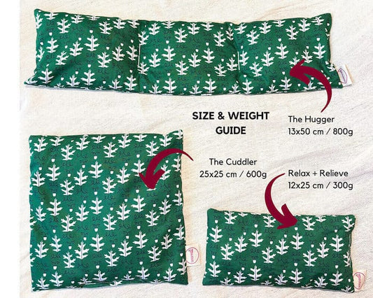 Wellbeing Cherry Stone Thermal Pillow (multiple sizes) - Oak homeware shops bristol gift shops bristol warmlii