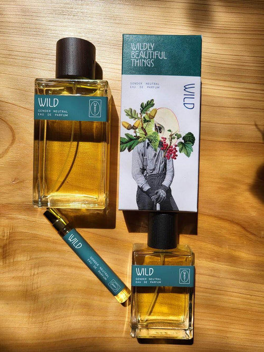 Natural Perfume 'Wild' Eau de Parfum - Available in Two Sizes homeware shops bristol gift shops bristol Wildly Beautiful Things