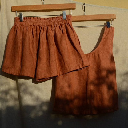 Baana Naturals Clothing Small / Copper The Sport Shorts