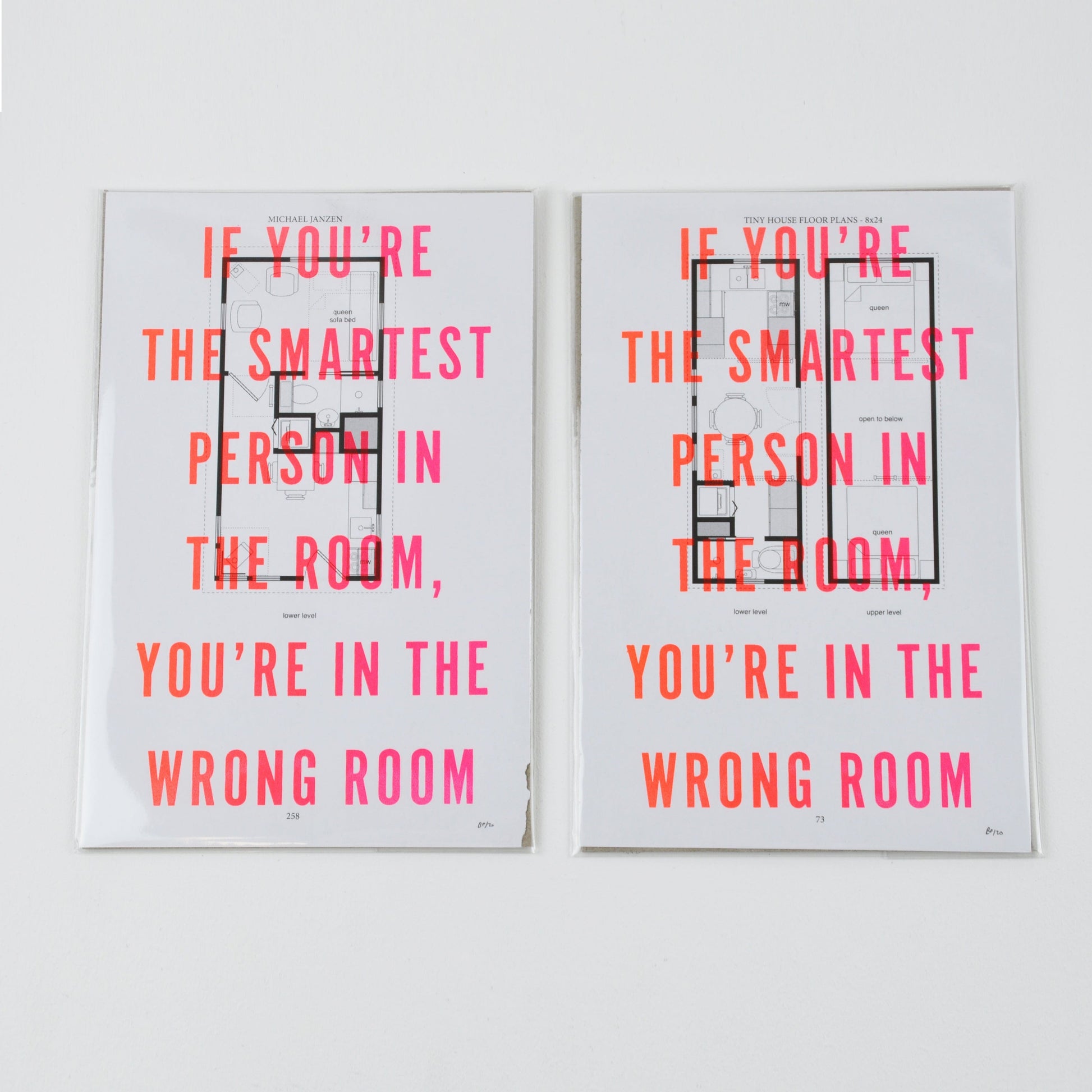 Basil & Ford Artwork Wrong Room - Print