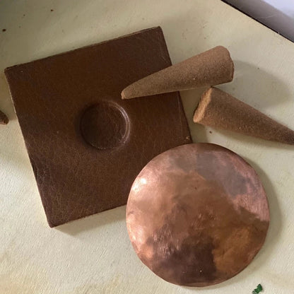 Bohobo Aromatherapies Incense Copper Incense Bowl