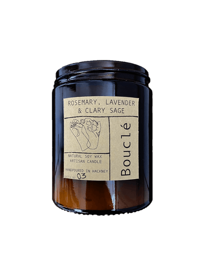 Bouclé Candle Rosemary, Lavender & Clary Sage Candle