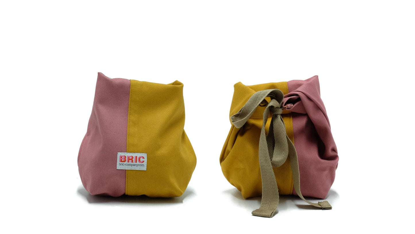 Bric Food bags / wraps gorse/pink Reusable Lunch Bags - CLASSIC (various colours)