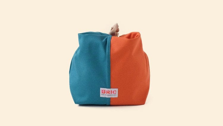 Bric Food bags / wraps orange/blue Reusable Lunch Bags - CLASSIC (various colours)
