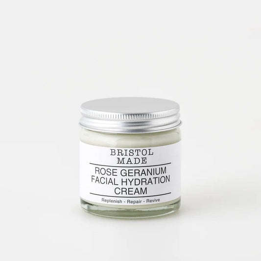 Bristol Made Skin & Body Facial Hydration Cream  - Rose Geranium (60ml)