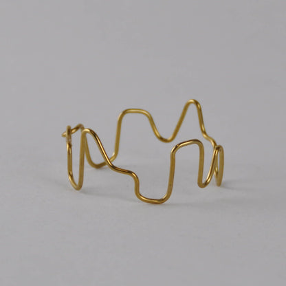 Bangle GEO Squiggly Bangle homeware shops bristol gift shops bristol By Maraca