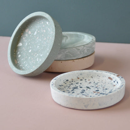 Dish Jesmonite Round Dish homeware shops bristol gift shops bristol Calico Collective