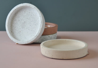 Dish Jesmonite Round Dish homeware shops bristol gift shops bristol Calico Collective