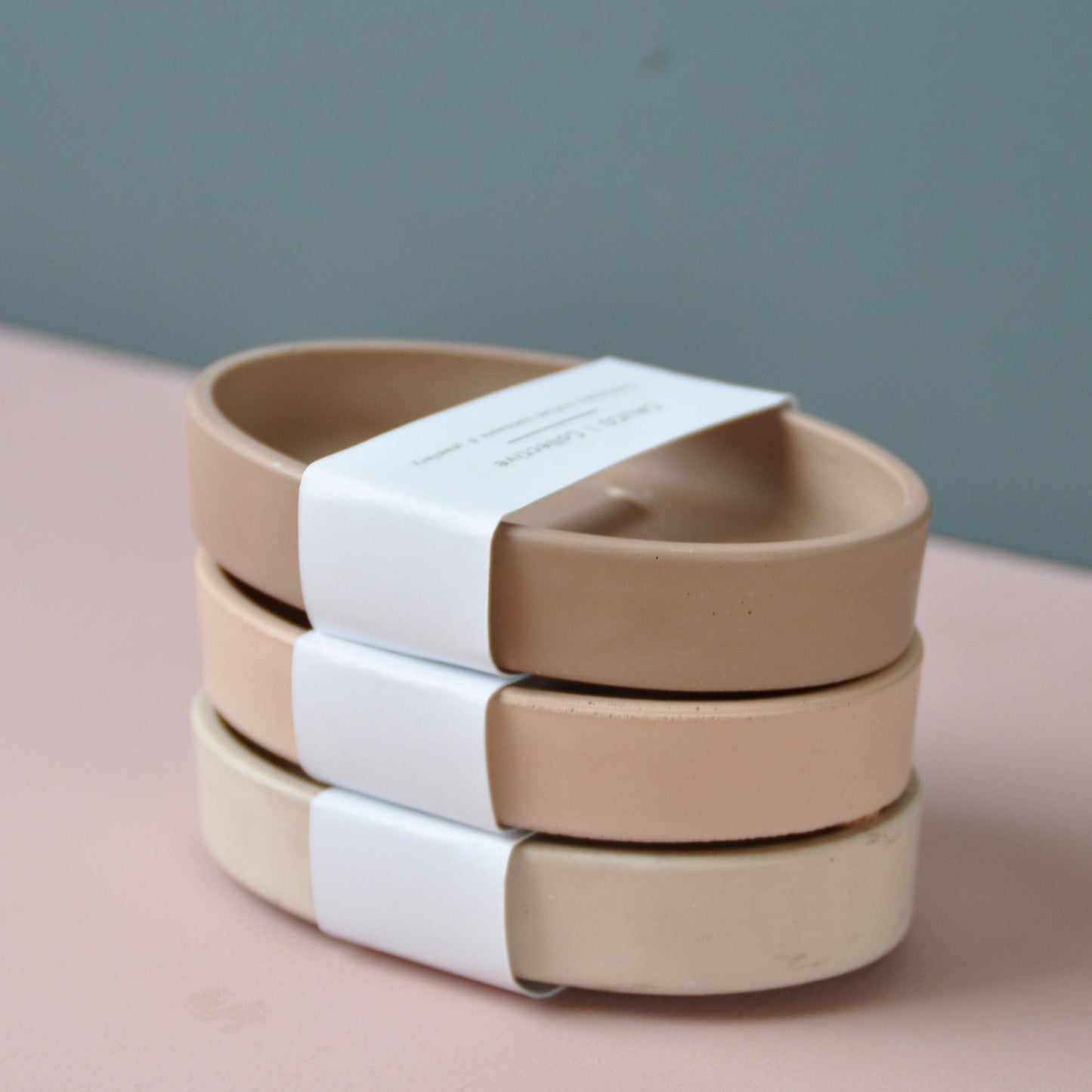 Soap Dish Jesmonite Soap Dish - Oval homeware shops bristol gift shops bristol Calico Collective