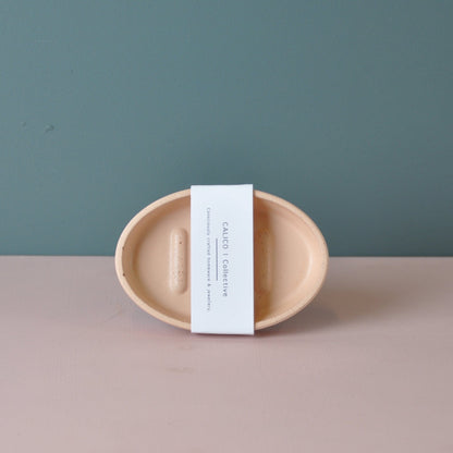 Soap Dish Jesmonite Soap Dish - Oval homeware shops bristol gift shops bristol Calico Collective