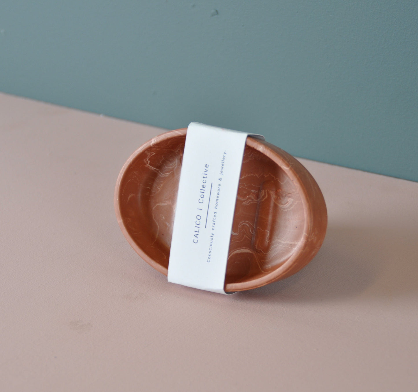 Soap Dish Jesmonite Soap Dish - Oval homeware shops bristol gift shops bristol Calico Collective