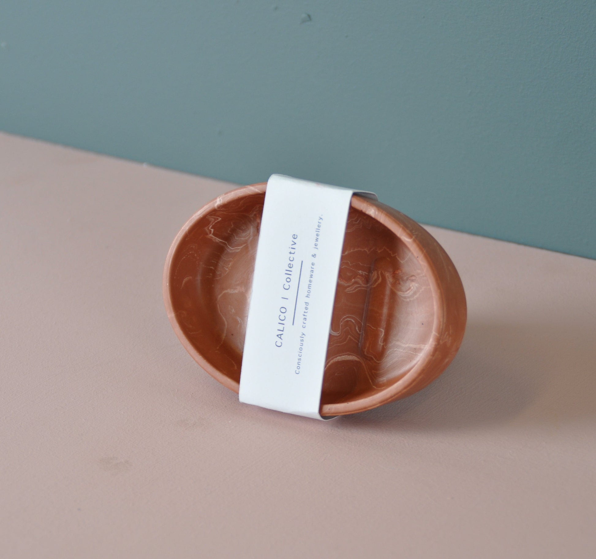 Soap Dish Jesmonite Soap Dish - Oval homeware shops bristol gift shops bristol Calico Collective