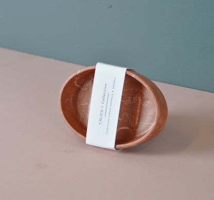 Soap Dish Jesmonite Soap Dish - Oval homeware shops bristol gift shops bristol Calico Collective