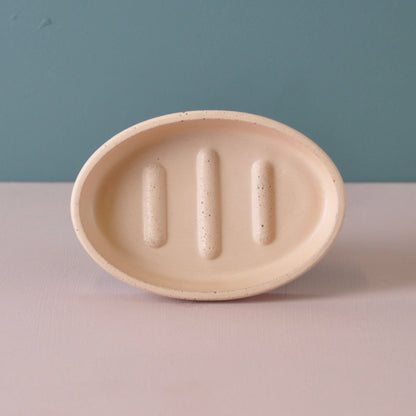 Soap Dish Jesmonite Soap Dish - Oval homeware shops bristol gift shops bristol Calico Collective