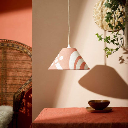 Claire Cartwright Studio Lampshade Marshmallow Linen 12" Lampshade (Pendant Fitting)