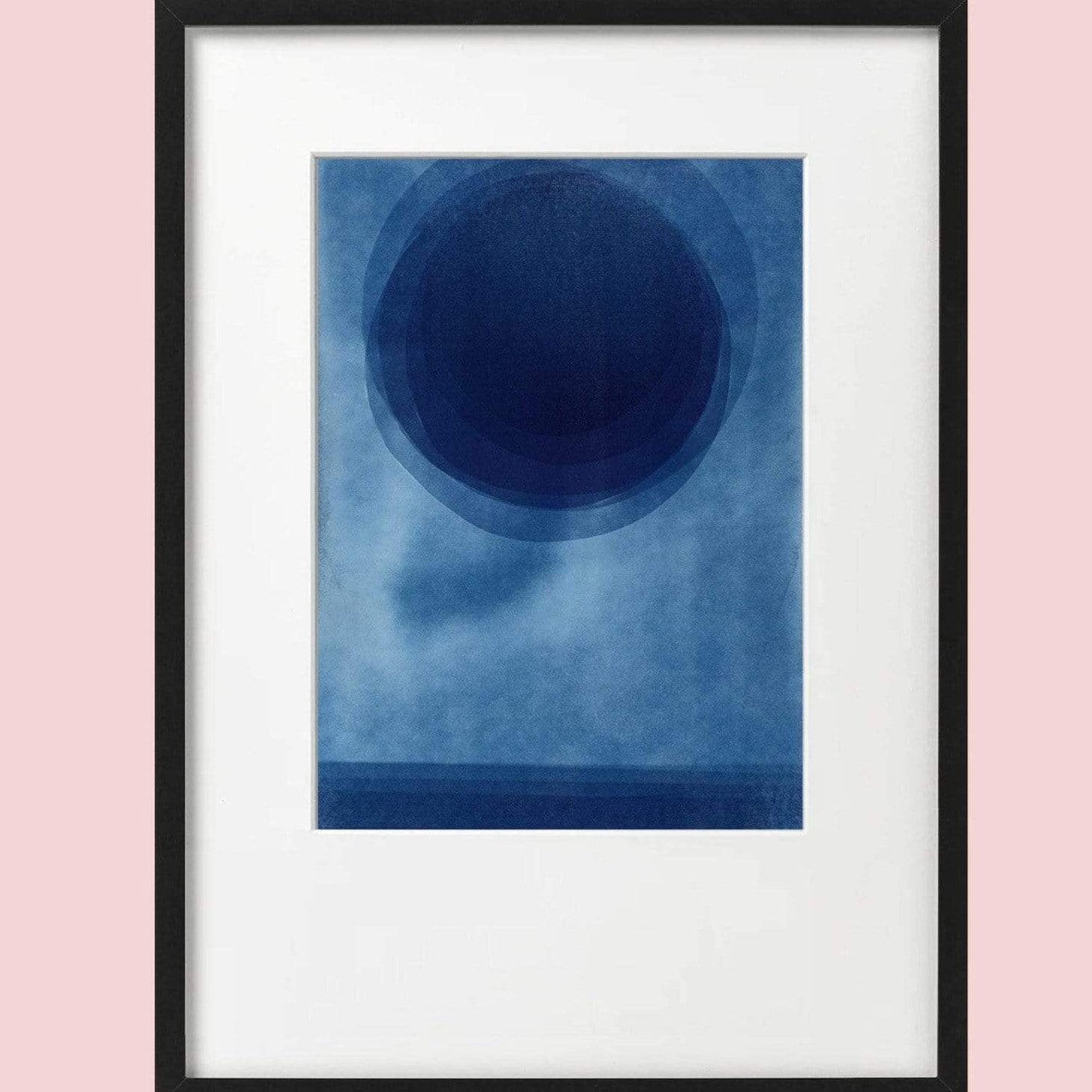 Claire Cartwright Studio Orb Cyanotype Print