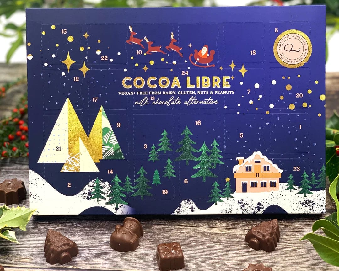 Cocoa Libre Luxury Rice Chocolate Advent Calendar (Vegan)