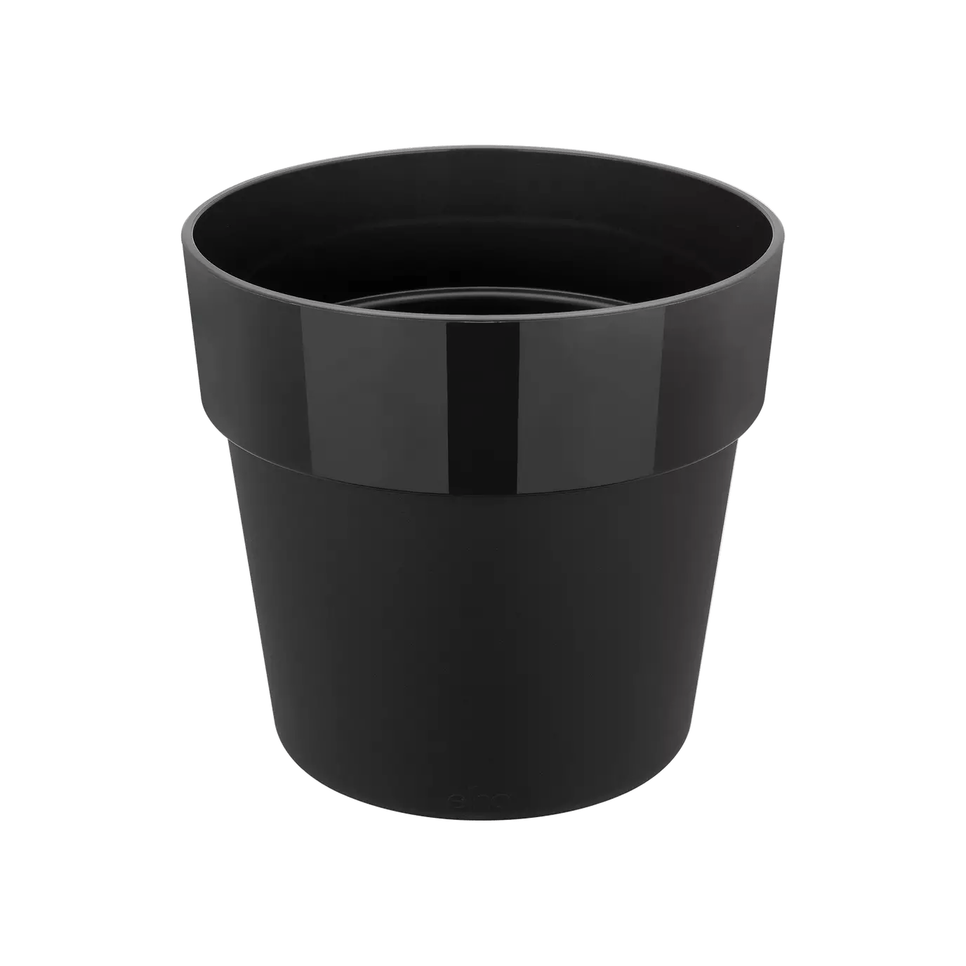 Elho Plant Pot Recycled Plastic Plant Pot - 'b.for original' in Living Black
