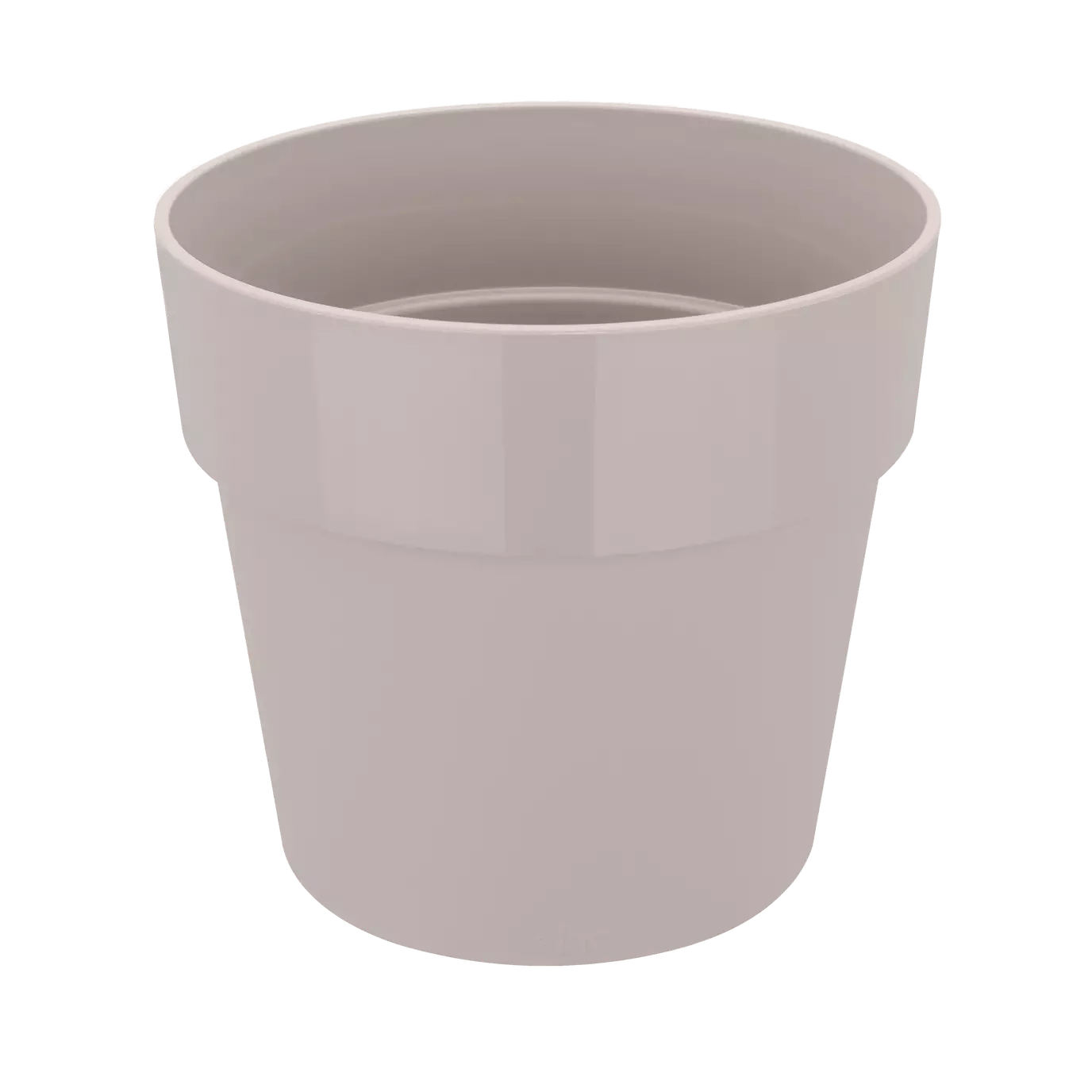 Elho Plant Pot Recycled Plastic Plant Pot - 'b.for original' in Warm Grey