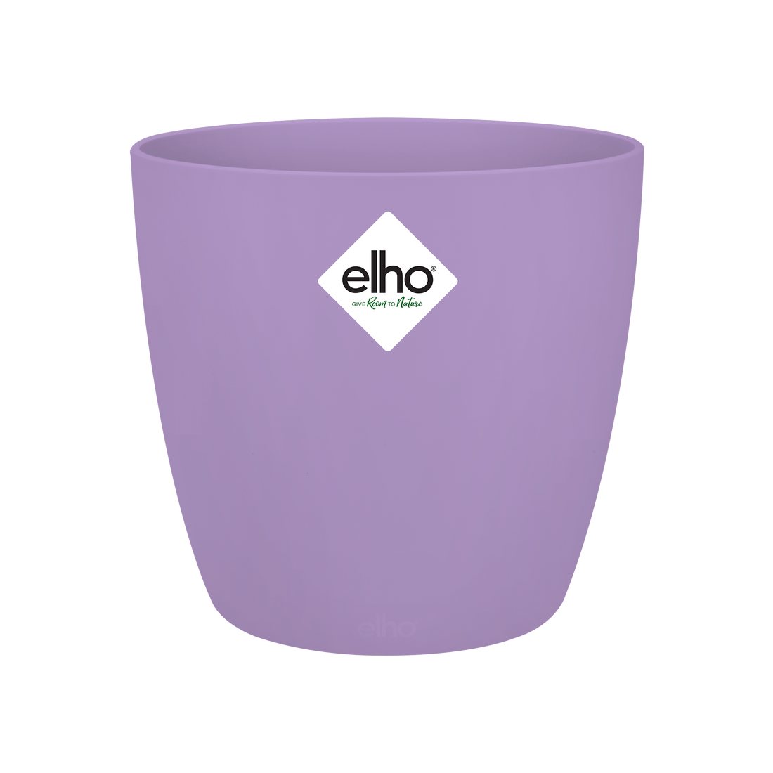 Elho Plant Pot Recycled Plastic Plant Pot - 'brussels mini round' in Living Black