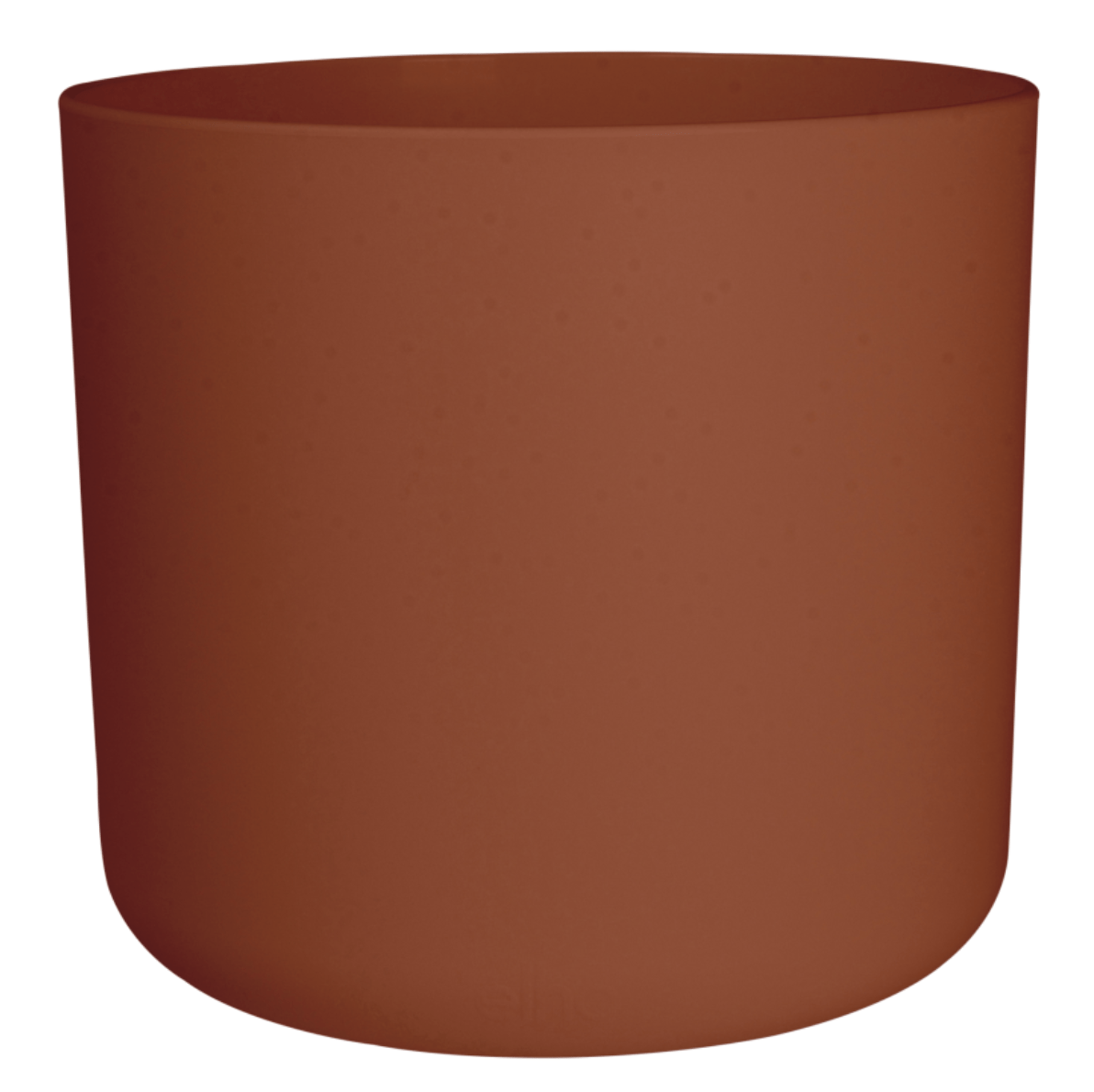 Elho Plant Pots 14cm / Brique Recycled Plastic Plant Pot -  'b.for soft round' in Brique