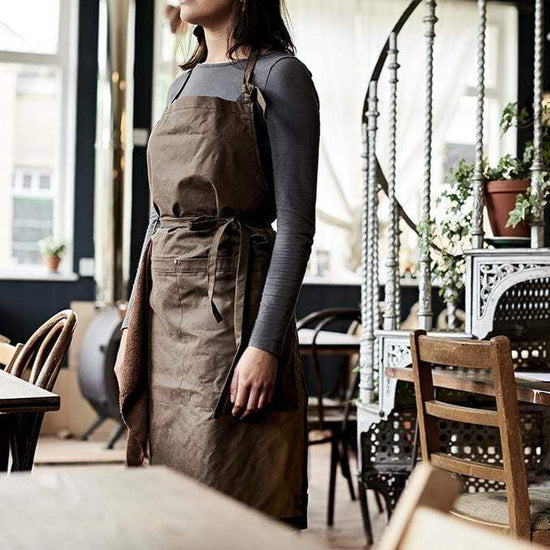 Hardwearing Waxed Cotton Apron (various colours) PRIOR SHOP