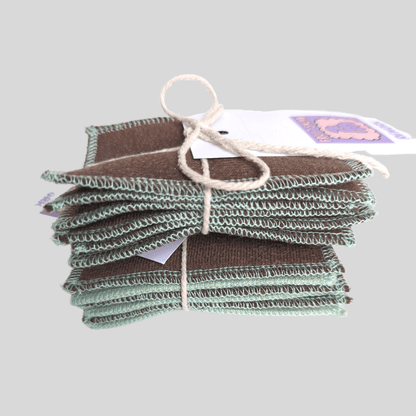 Reusable Face Pads Reusable Face Pads - Green Tones homeware shops bristol gift shops bristol Fruit Salad