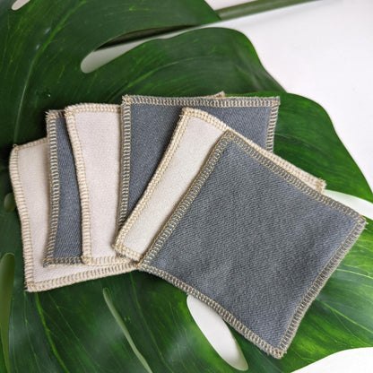 Reusable Face Pads Square Reusable Face Pads - Stone Tones homeware shops bristol gift shops bristol Fruit Salad