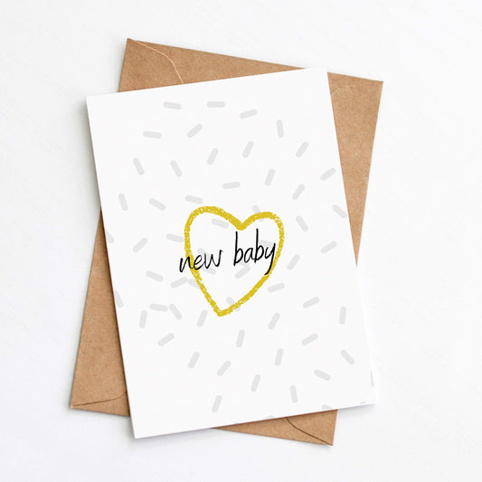 Greenwich Paper Studio Greetings Card New Baby Card