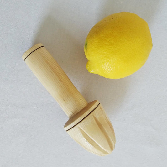 Grown And Made Ash Wood Lemon Squeezer