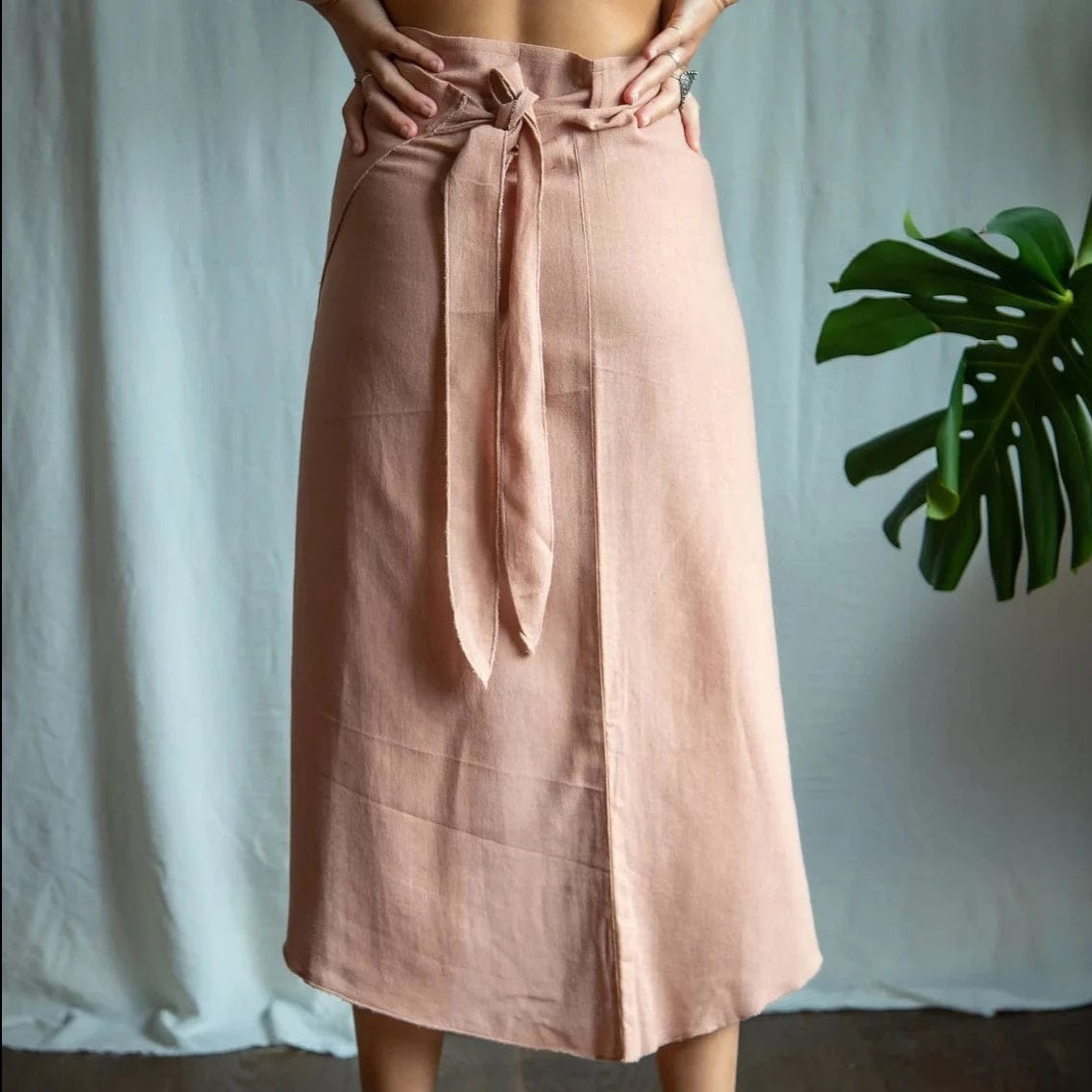 Skirt Inka Wrap Skirt - Dusty Pink homeware shops bristol gift shops bristol Inka Free