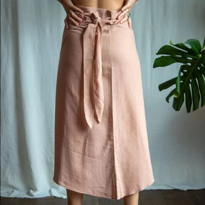 Skirt Inka Wrap Skirt - Dusty Pink homeware shops bristol gift shops bristol Inka Free