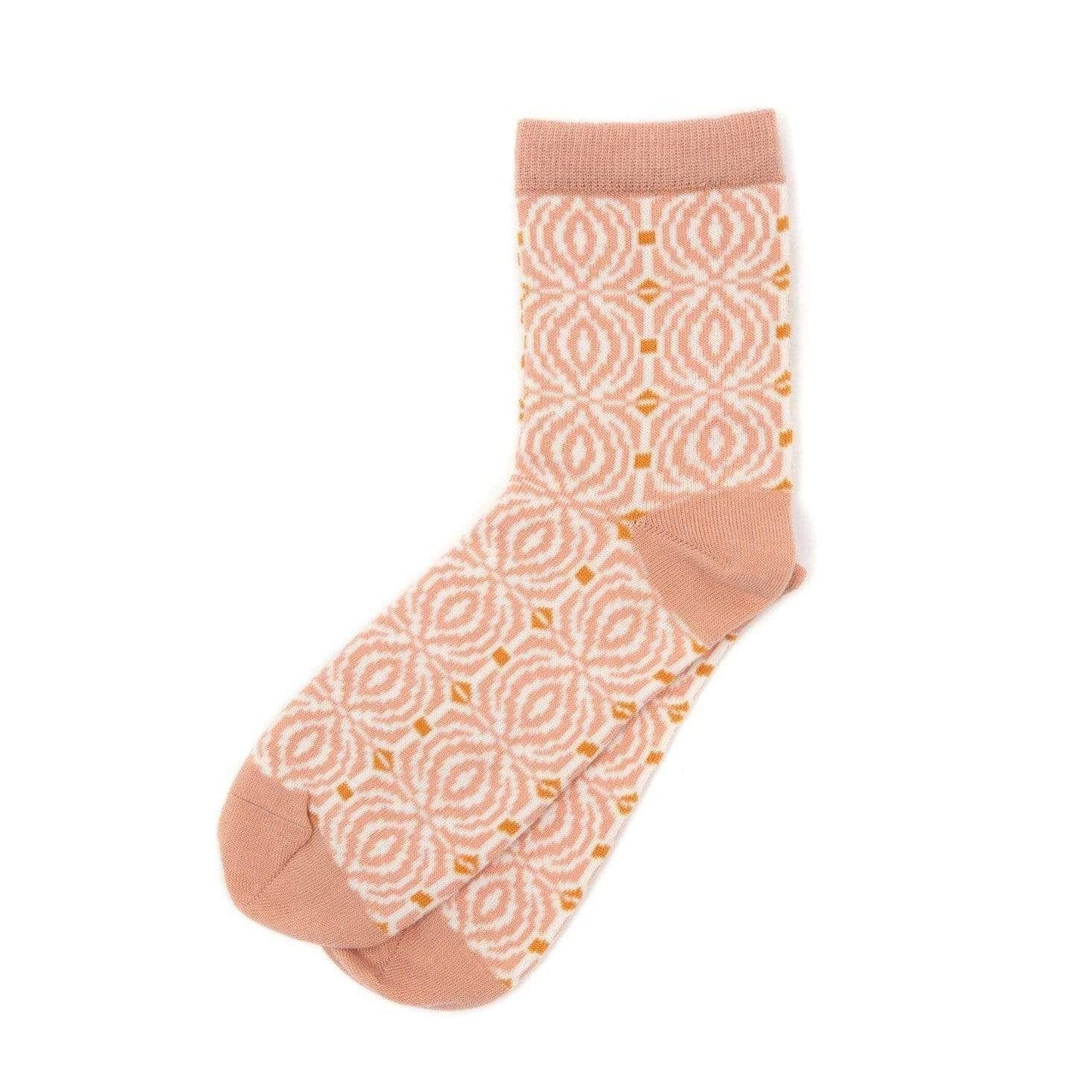 Katie Victoria Socks Cotton Socks - Desen Nude (size 3- 6)