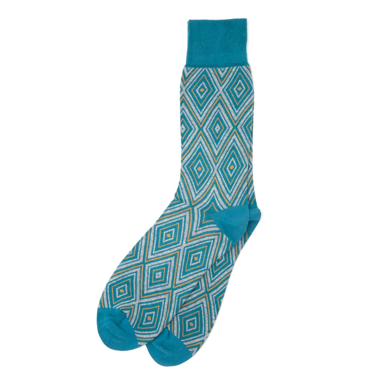Katie Victoria Socks Cotton Socks - Desen Peacock (size 3- 6)