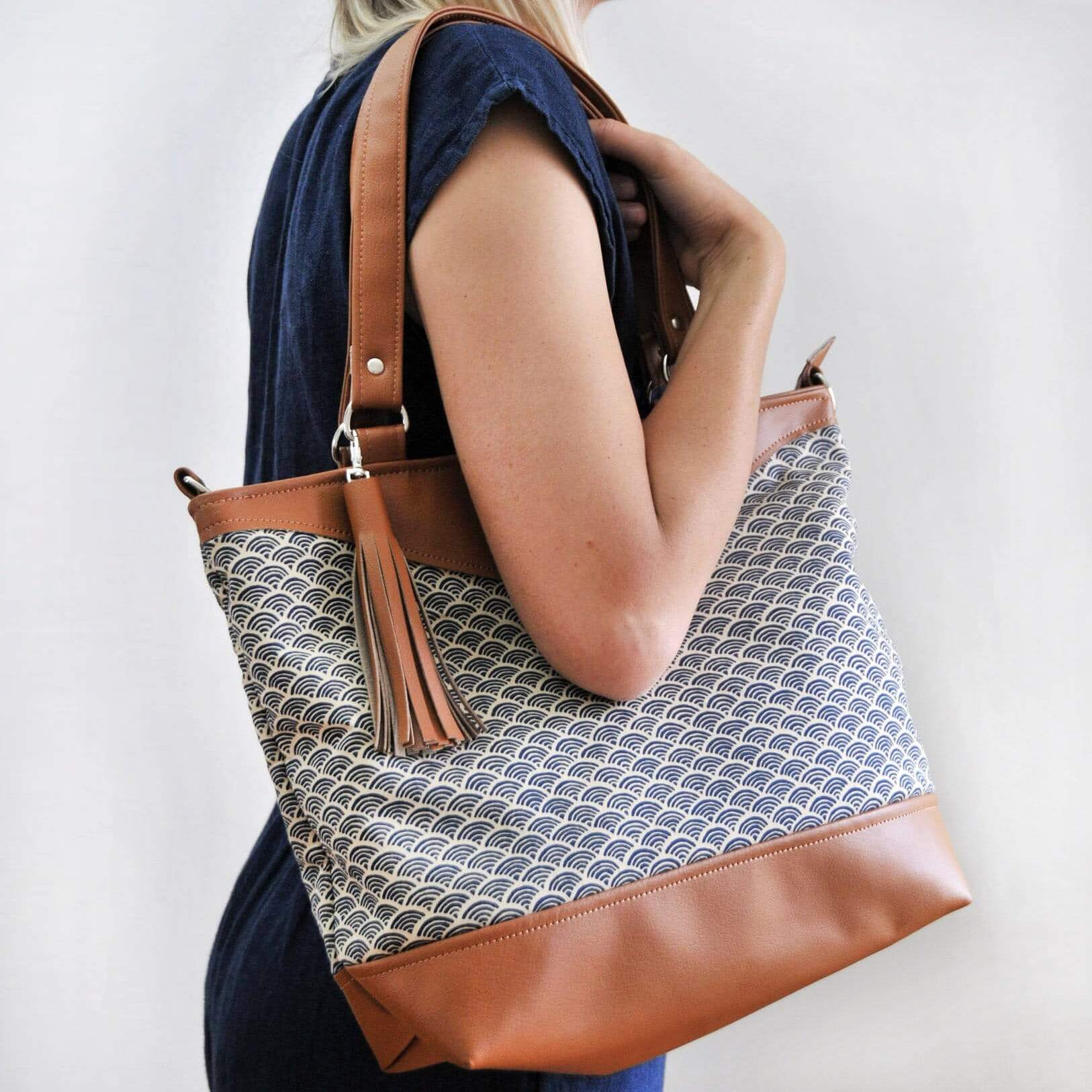 Bag Recycled Leather Handbag - Handles Only homeware shops bristol gift shops bristol Lauren Holloway