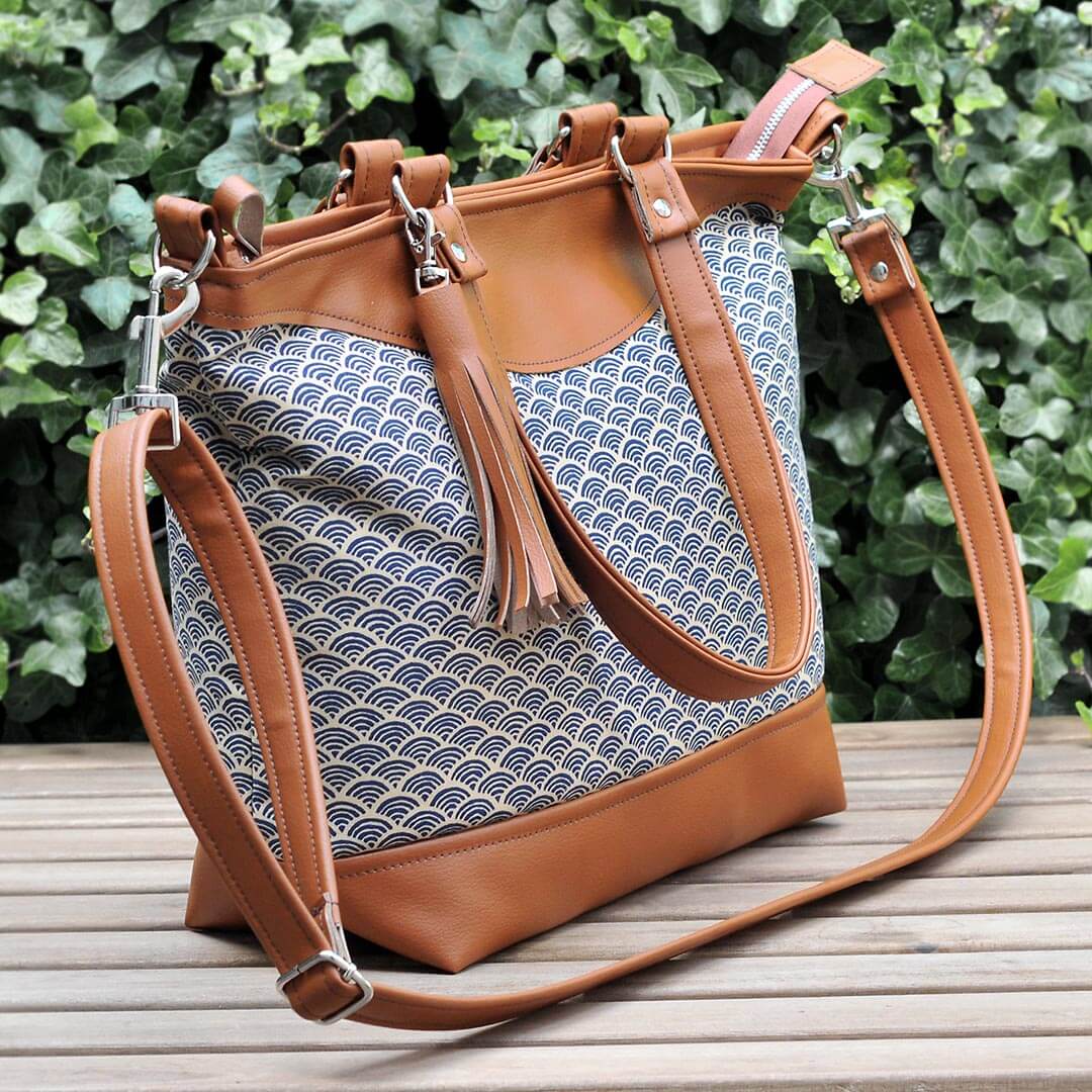 Bag Recycled Leather Handbag - Handles Only homeware shops bristol gift shops bristol Lauren Holloway