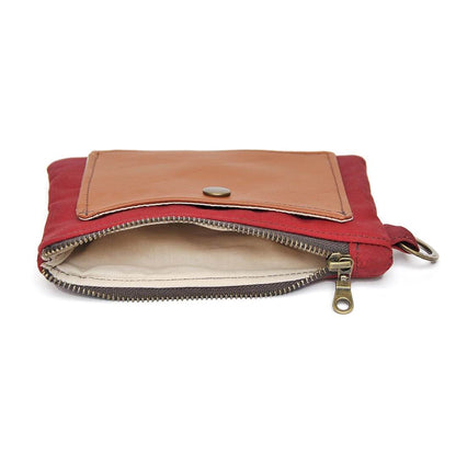 Lauren Holloway Purse / Wallet Recycled Leather Travel Pouch