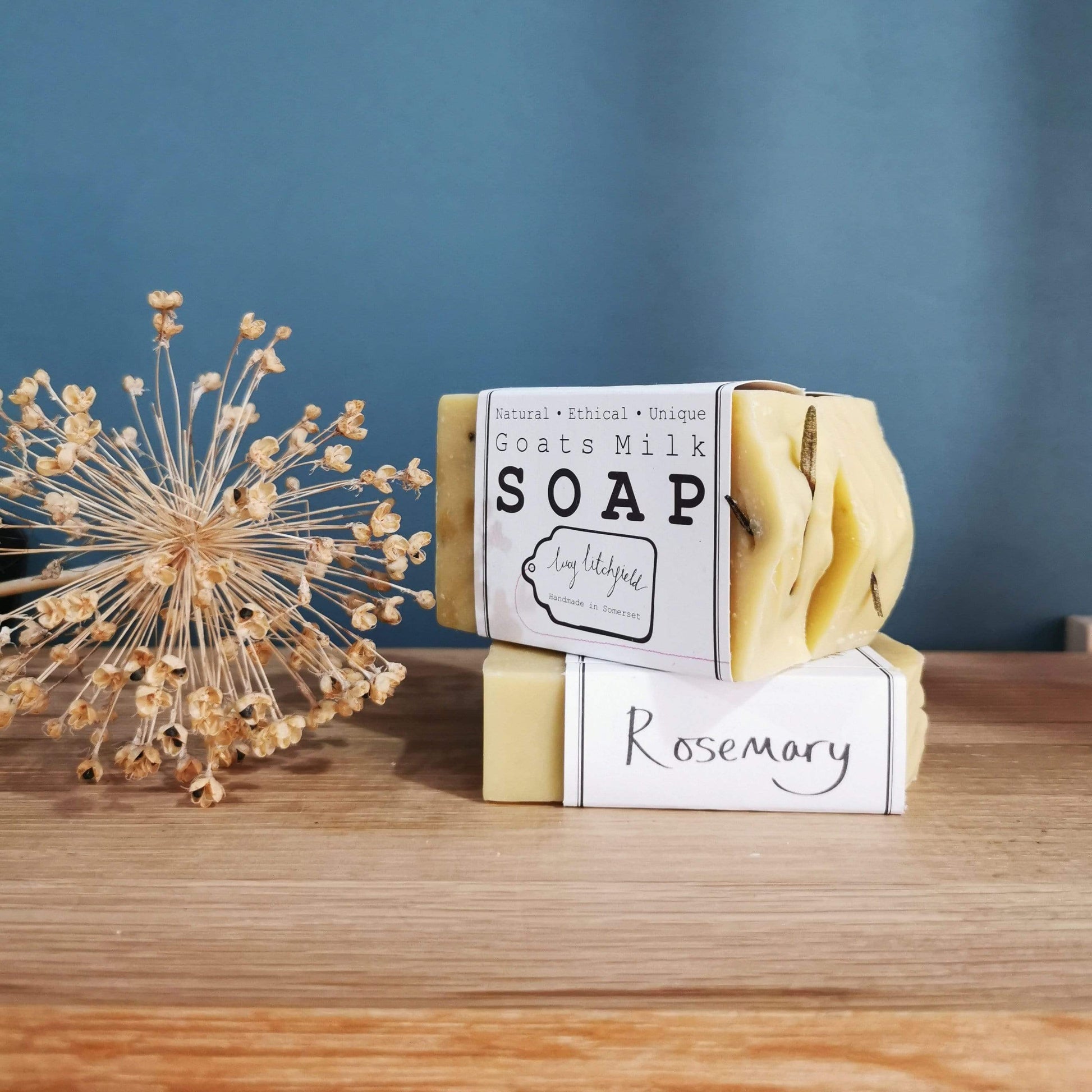 Lucy Litchfield Skin & Body Rosemary Moisturising Soap (various)