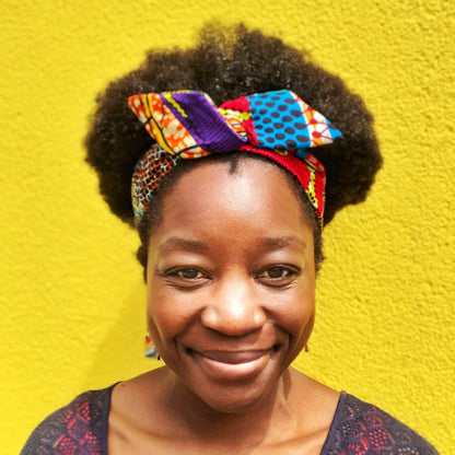 Mashona Designs Headband African Print Wired Headband - Patchwork