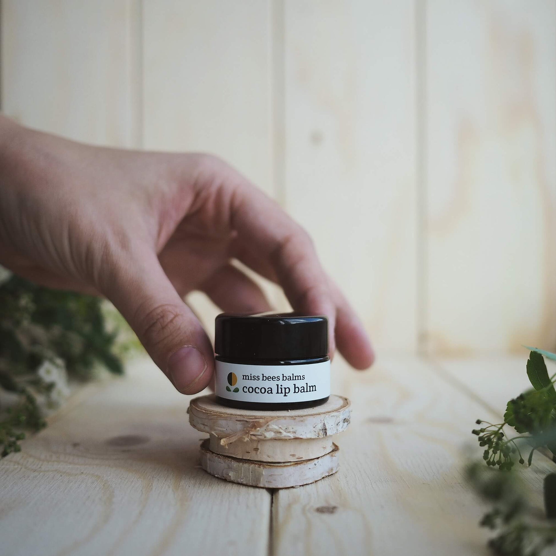 Skin & Body Cocoa Lip Balm homeware shops bristol gift shops bristol Miss Bees Balms