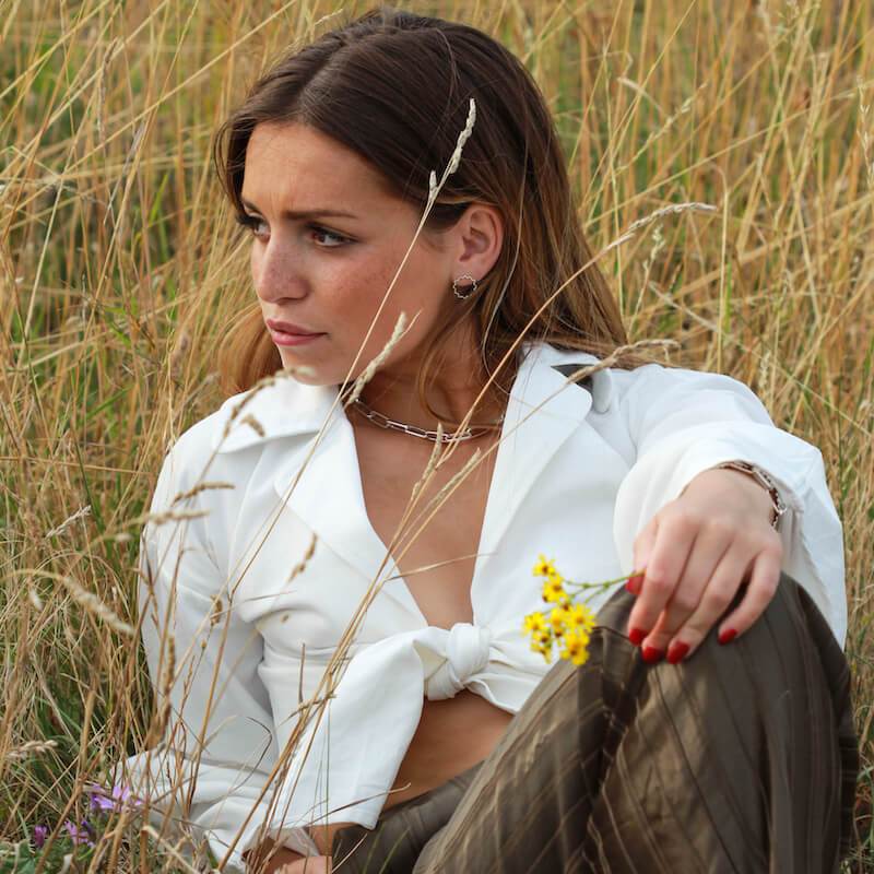 Earrings Ondulée Mini Earrings in Eco Silver or Gold homeware shops bristol gift shops bristol Olivia Taylor