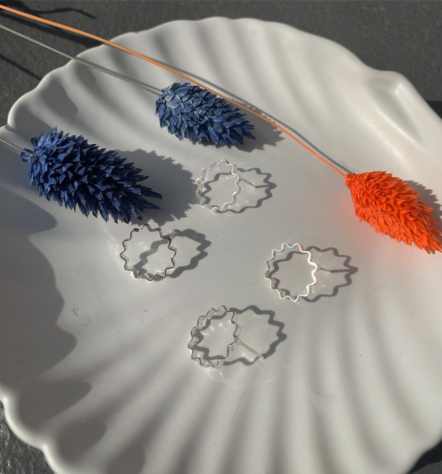 Earrings Ondulée Mini Earrings in Eco Silver or Gold homeware shops bristol gift shops bristol Olivia Taylor