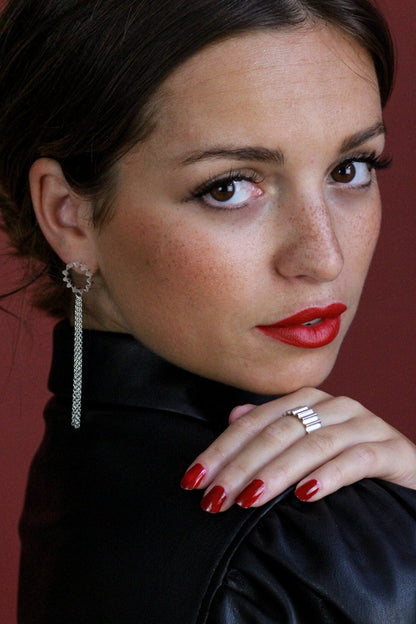 Olivia Taylor Jewellery Ondulée Tassel Earrings