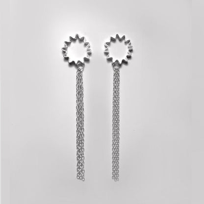 Olivia Taylor Jewellery Ondulée Tassel Earrings